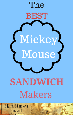 Mickey Mouse Nonstick Pocket Sandwich Maker 