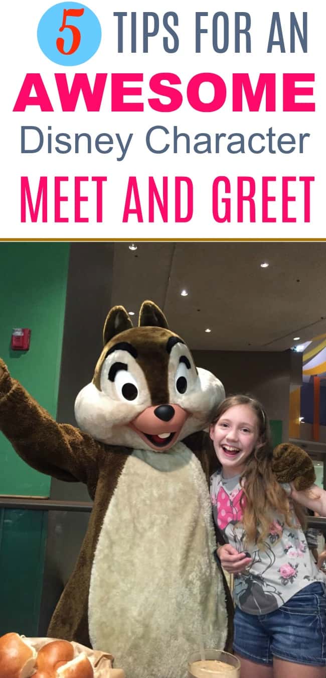 5 Tips for an Awesome Character Meet and Greet at the Disney Parks