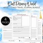 The Best Disney World Printables From Etsy (plus a free printable!)
