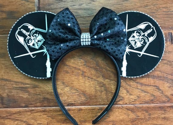 Glow in the Dark Darth Vader Mouse Ears