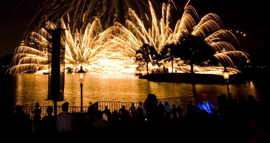 Illuminations Reflections of Earth Night Show at Epcot