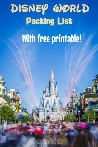 walt disney world packing list with free checklist pdf july 2021