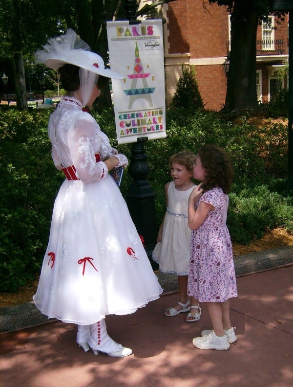 Where to find Mary Poppins in Disney World