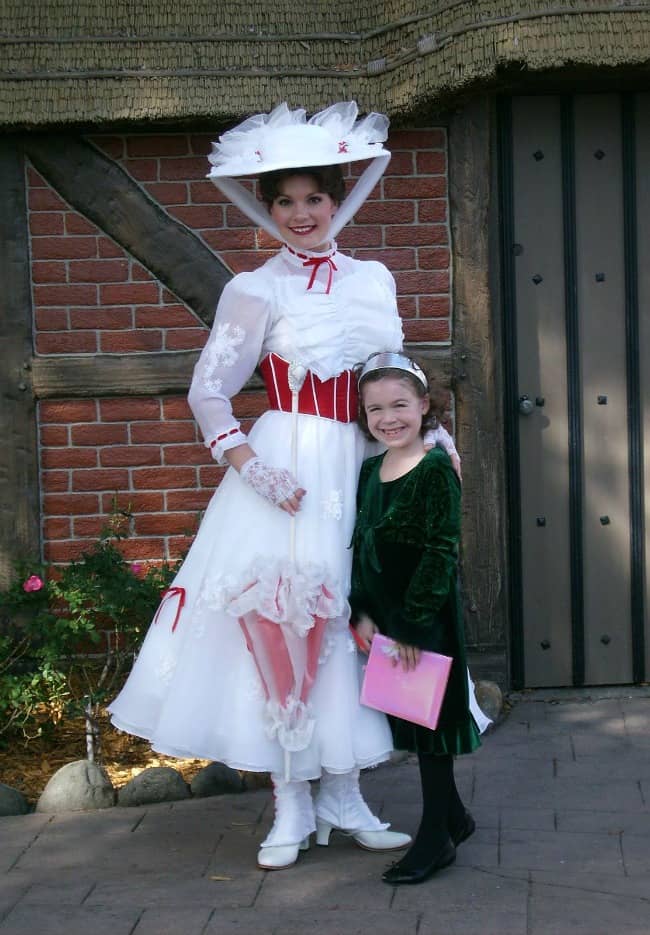 Mary Poppins at Epcot in Disney World