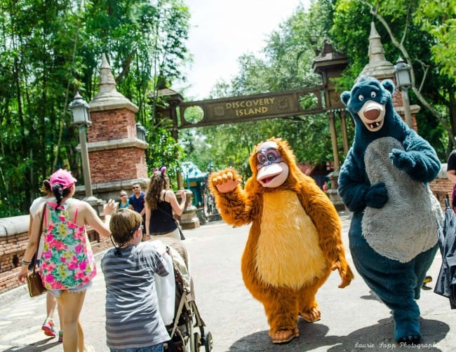 Characters at Disneys Animal Kingdom park