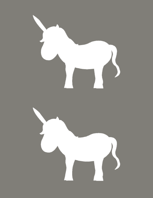 free printable unicorn head templates