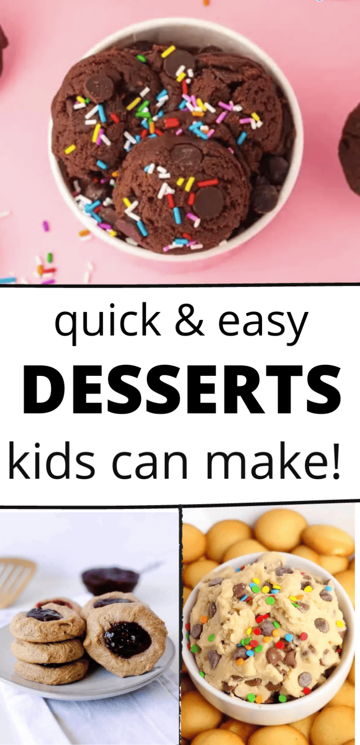 23 Easy Dessert Recipes for Kids to Make by Themselves