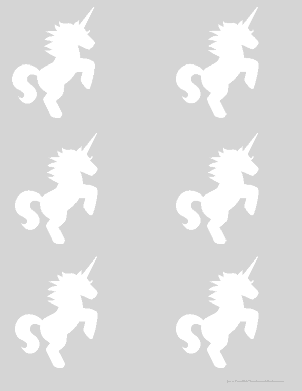 free printable unicorn head templates