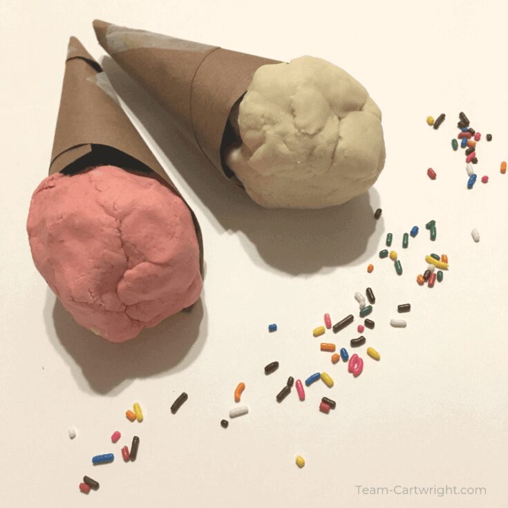 Image for Ice Cream Playdough Recipe