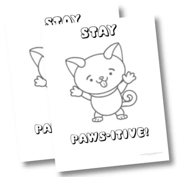 free printable cat coloring pages for kids