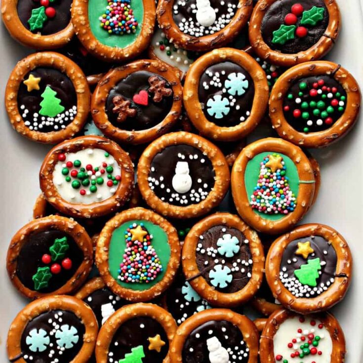 Image for Decorative Christmas Pretzels