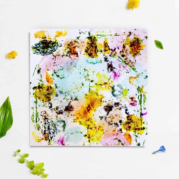 Image for Make your own hammered nature process art...