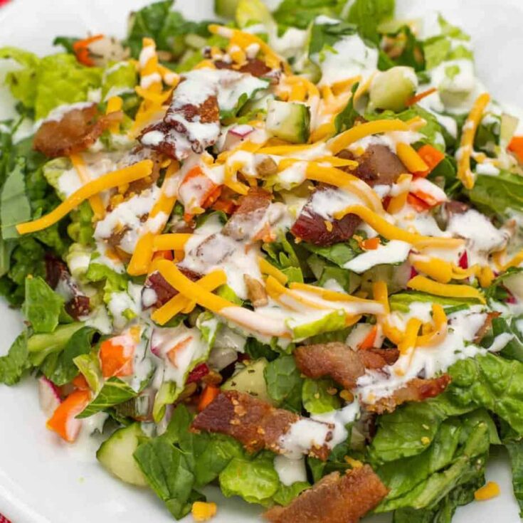 Image for Side Salad with Bacon