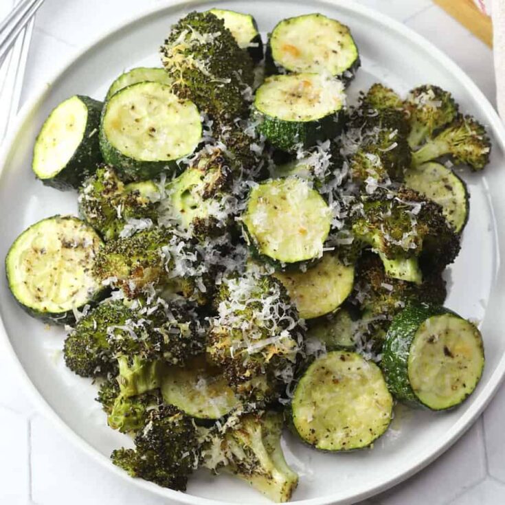 Image for Roasted Zucchini and Broccoli