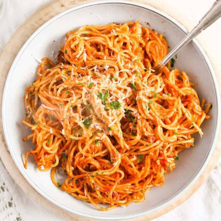 Image for Fried Spaghetti (with Leftover Pasta)