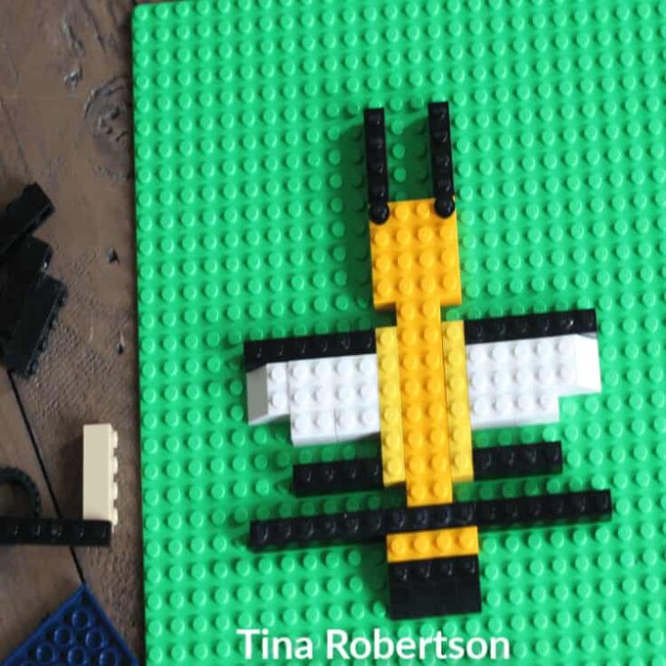 Image for Honey Bee LEGO Activity For Kids