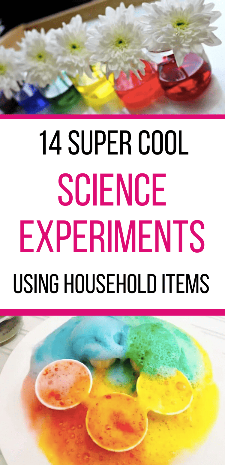 fun science experiments to do at home with household items