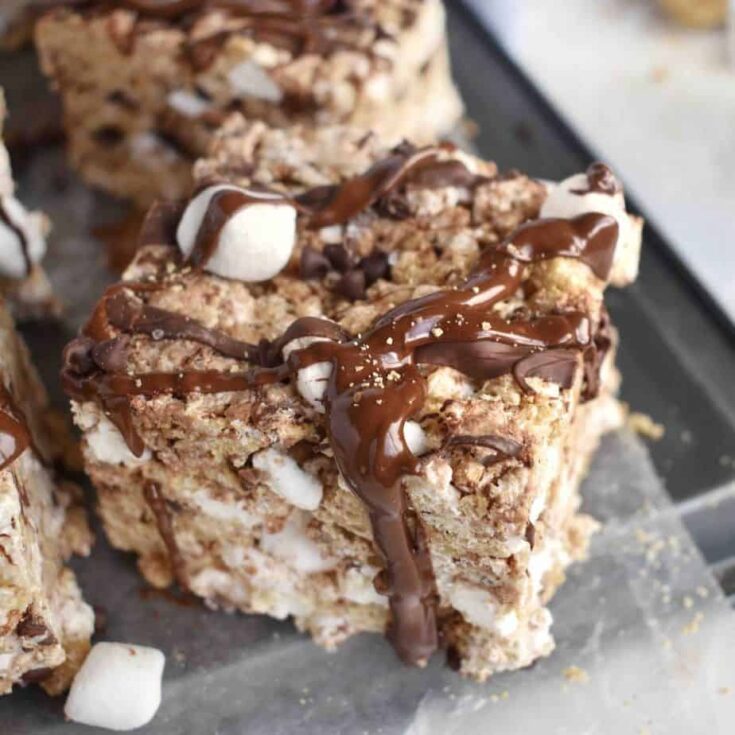 Image for S'mores Rice Krispie Treats