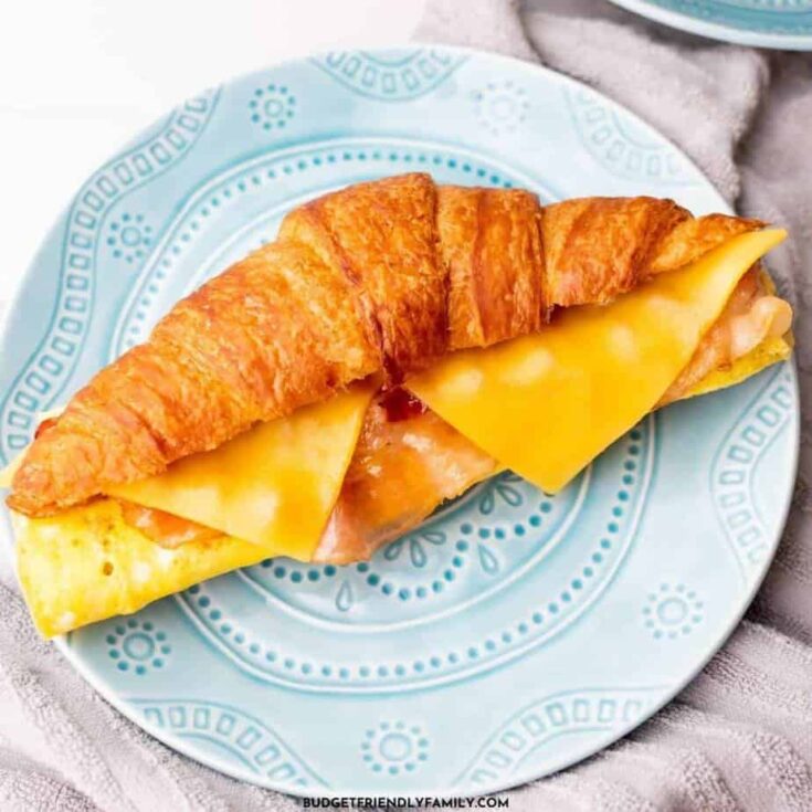 Image for Bacon Breakfast Croissant Sandwich