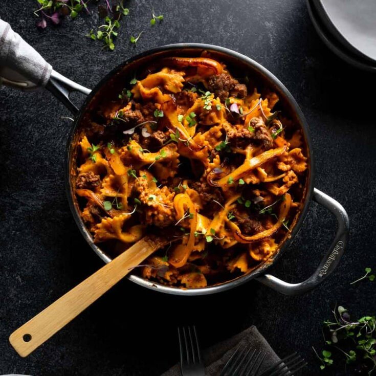 Image for Creamy Cajun-Style Pasta with Andouille Sausage