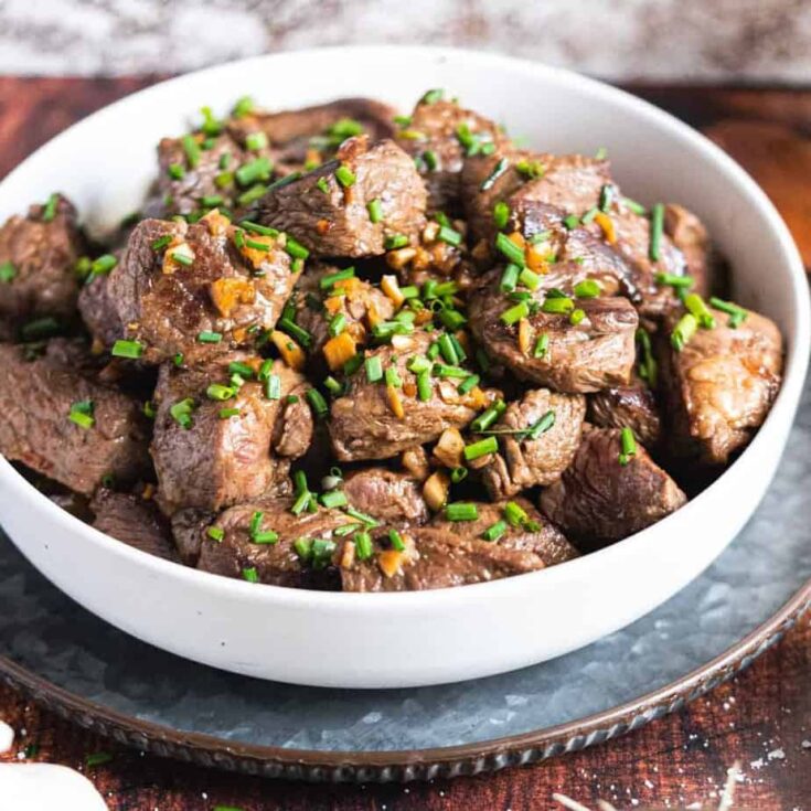 Image for Garlic Butter Steak Bites