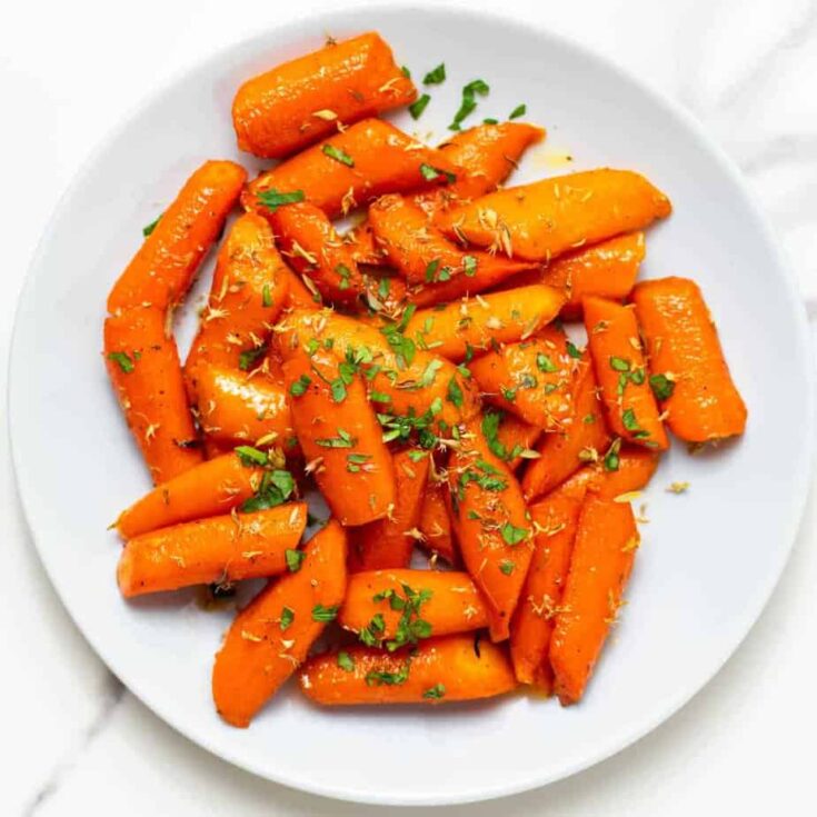 Image for Brown Sugar Honey Glazed Carrots