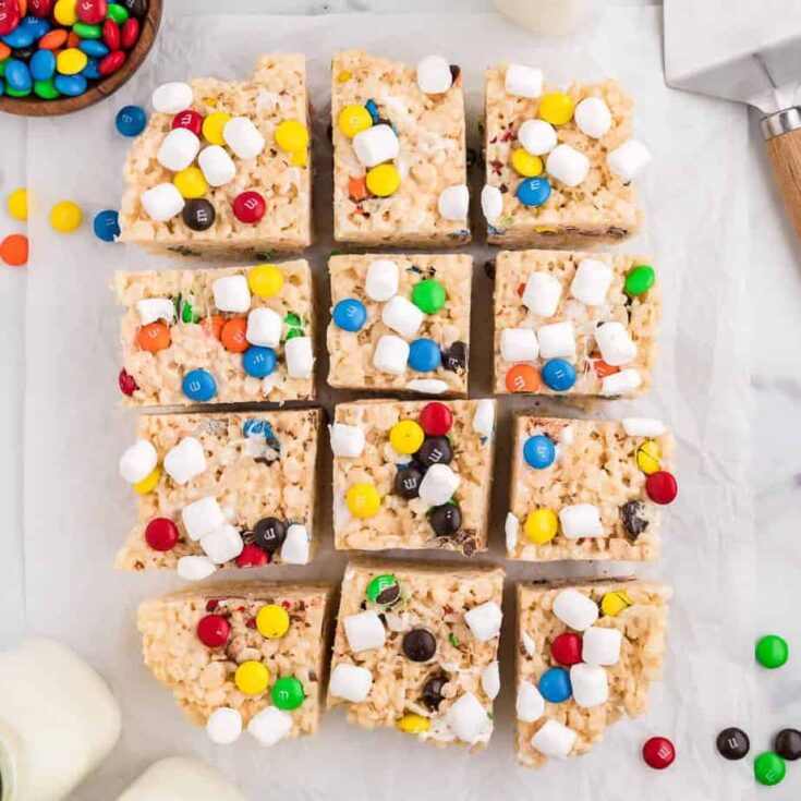 Image for M&M Rice Krispie Treats