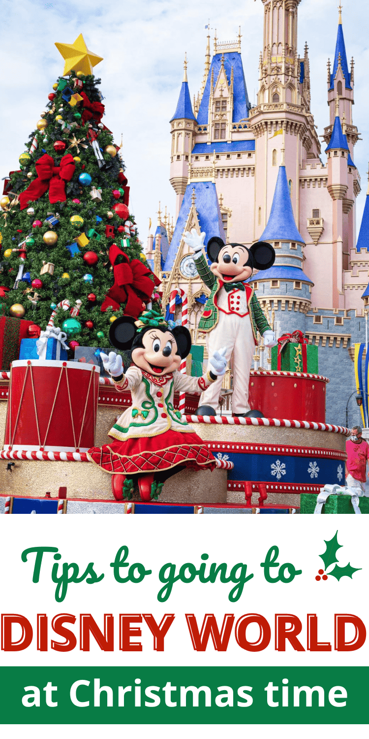 Tips for Disney World at Christmas time