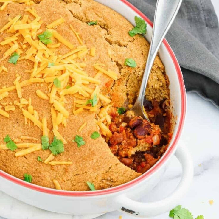 Image for Leftover Chili Cornbread Casserole