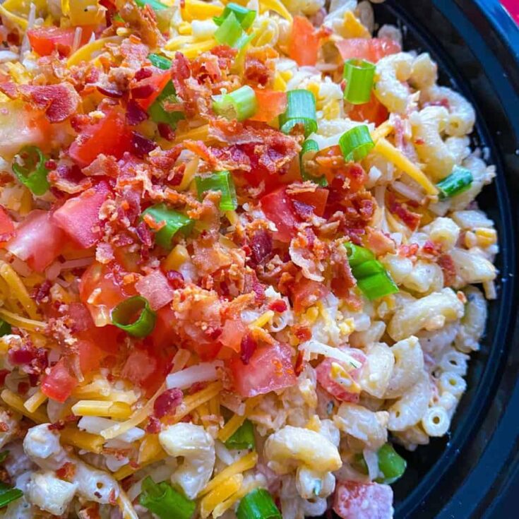 Image for Bacon Ranch Macaroni Salad