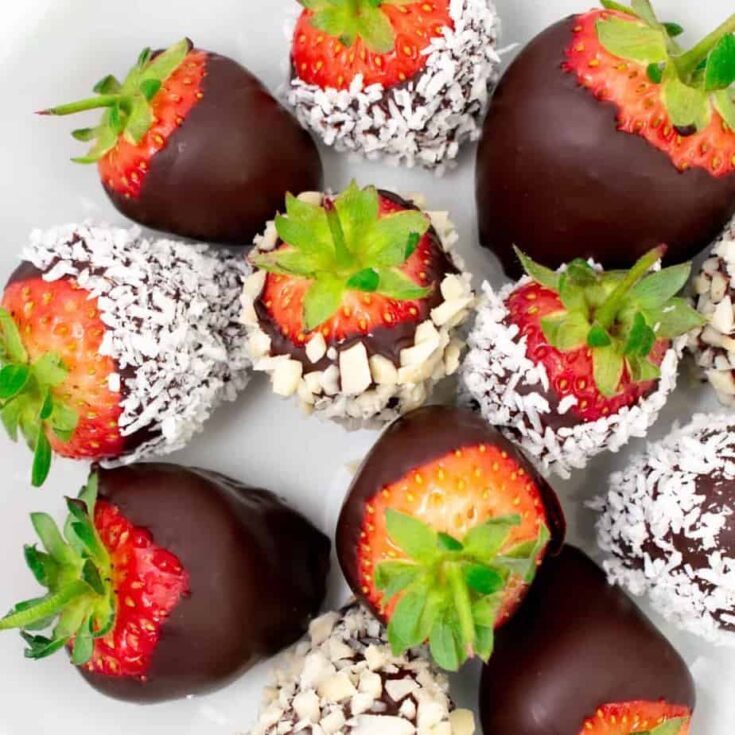 Image for Vegan Chocolate Covered Strawberries