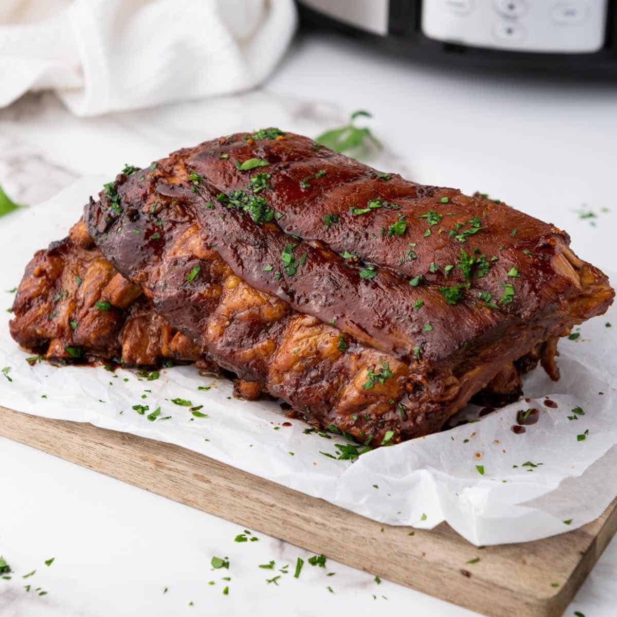 Crockpot Honey Garlic Soy Spare Ribs