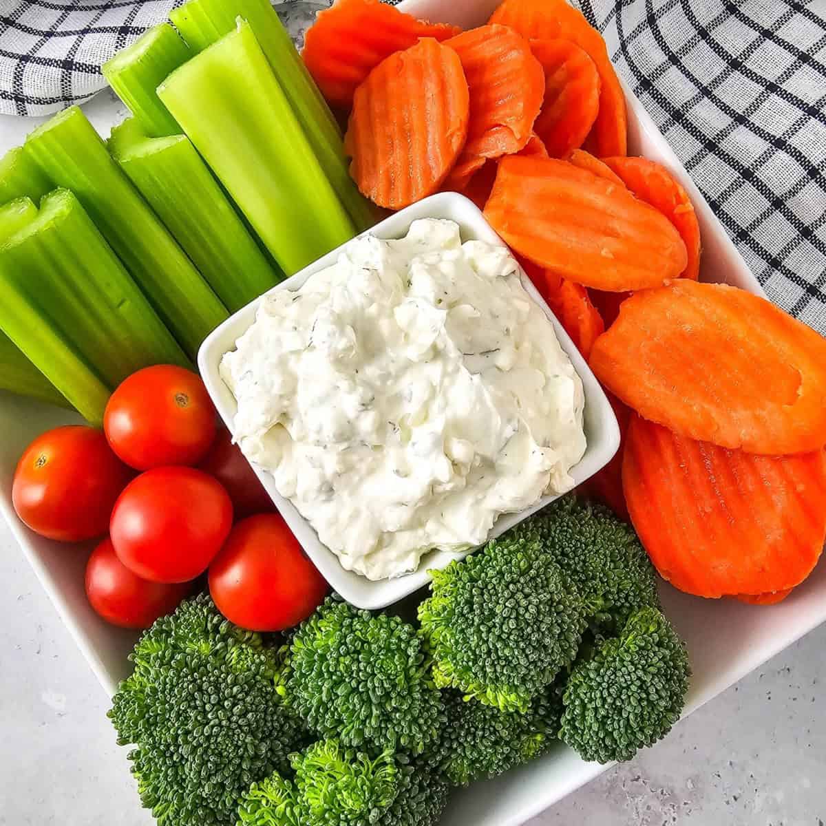 Cream Cheese Veggie Dip