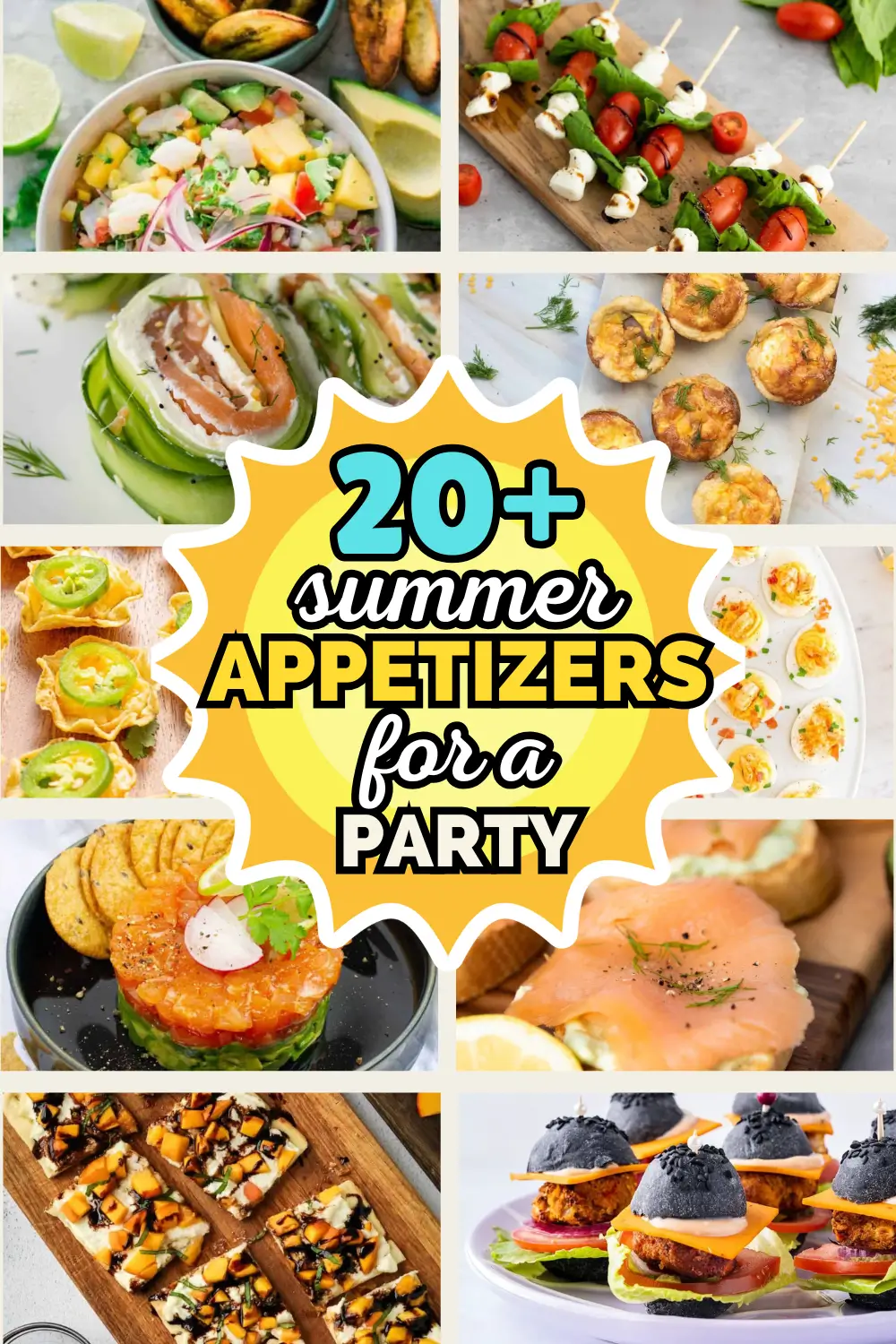 summer appetizer collection