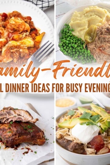 Collage of different recipes.