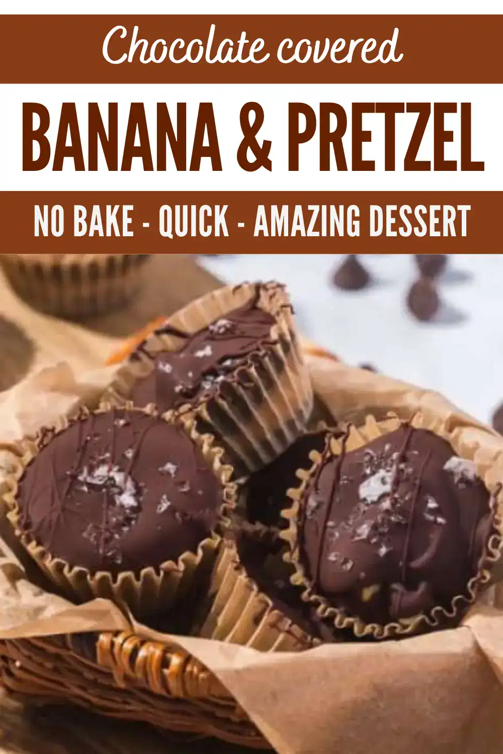 chocolate covered frozen banana bites