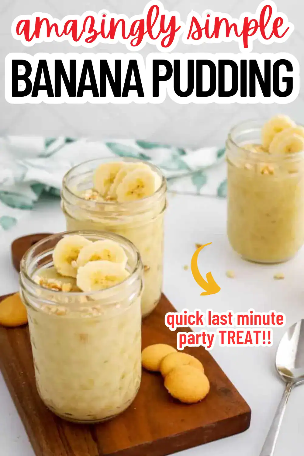 homemade banana pudding