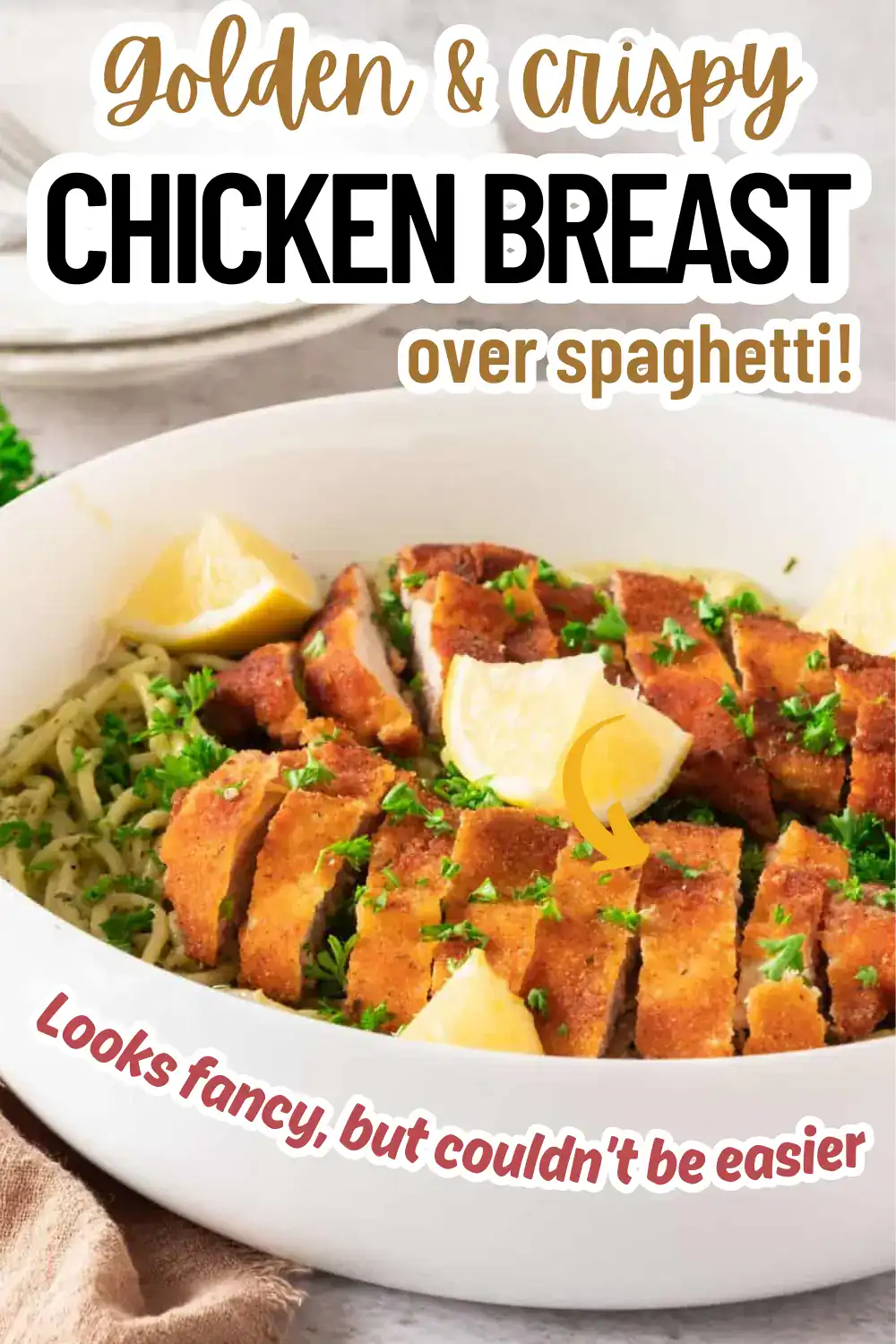 chicken pasta with lemon garlic marinade