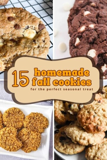 Collage of various cookies.