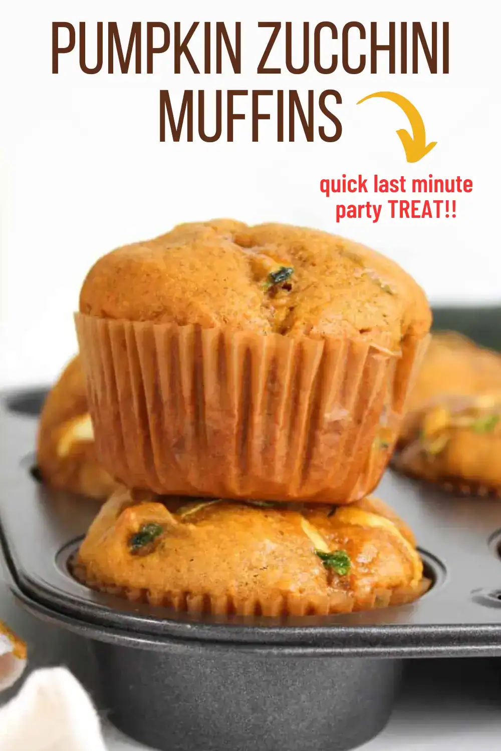 fall pumpkin muffins idea