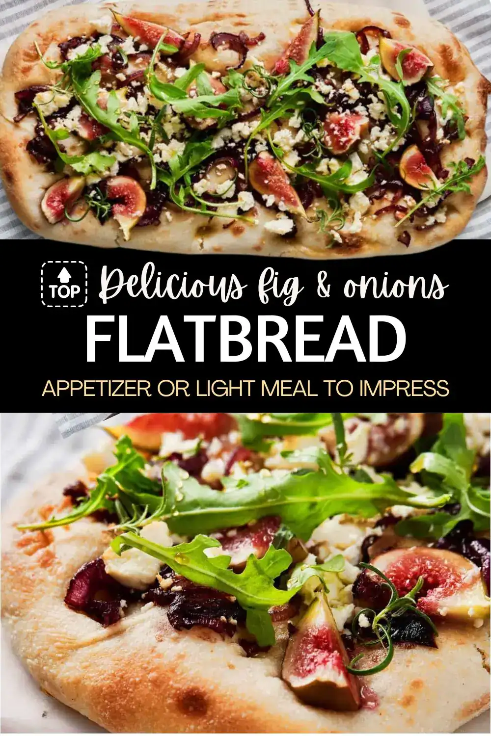 fig and onions flatbread 