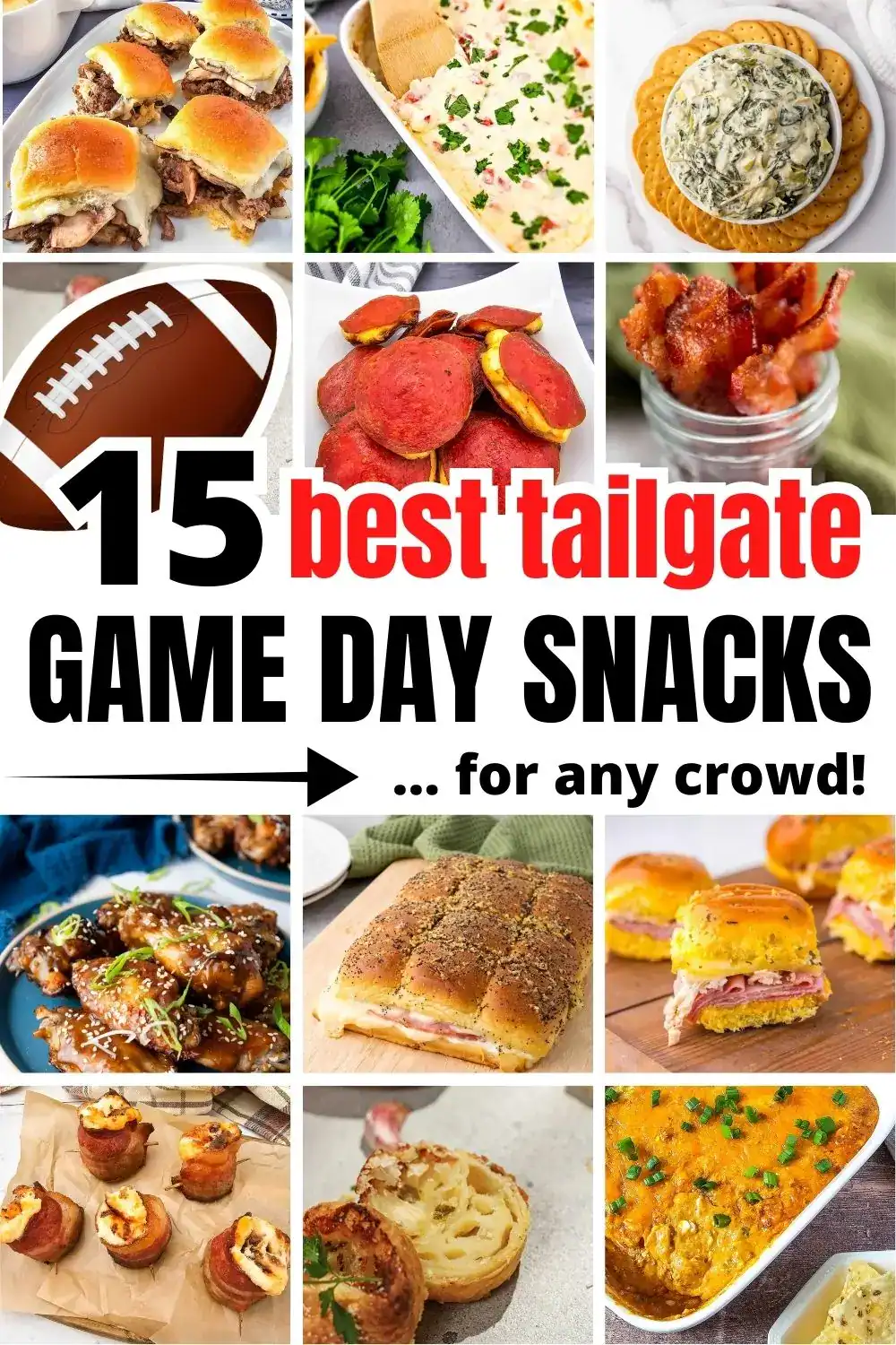 tailgate game day snacking ideas