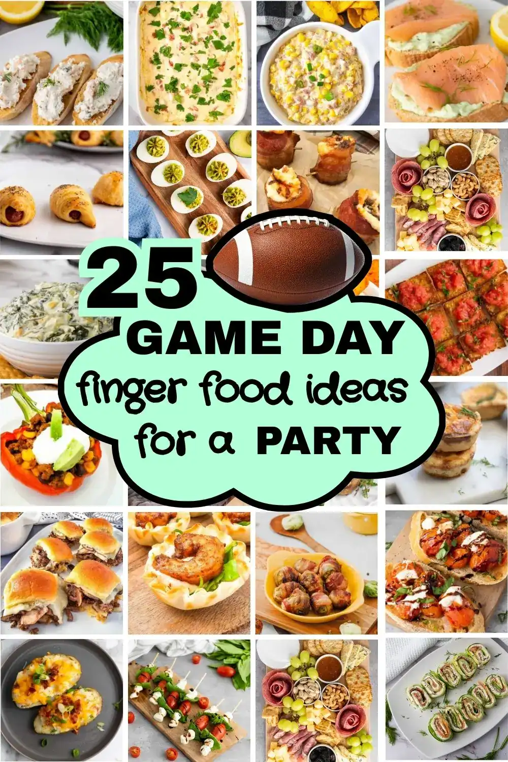 Delicious game day finger foods perfect for parties and gatherings. Easy-to-make appetizers for your game day celebration.