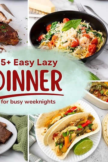 Delicious easy dinner recipes including roast pork, pasta salad, roast beef with veggies, and flavorful tacos. Perfect for quick weeknight meals.